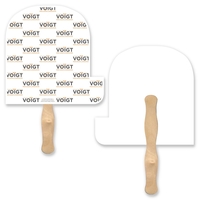 Elephant shaped hand fan Full Color.... from ASI 93520 Ventura Inc