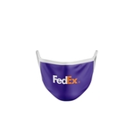 2 Ply Sublimated Polyester Face Mask