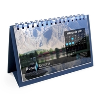 Flip Calendar w/Custom Photos (Short)