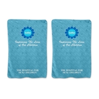 100% polyester imported fleece baby blanket that measures 30" x 40"... from...