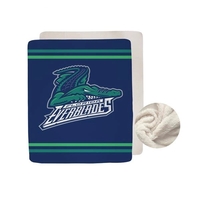 Sherpa Lined Micro Mink Throw, 50x60, Sublimated