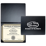 Economy Heat Sealed Certificate Holder (Portrait Style)
