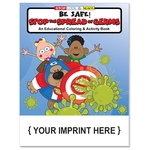 Be Safe: Stop the Spread of Germs Coloring Book