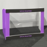 Economy Desk Desk Top U Shield 16" x 24"x 12" w/ 1 PET windo