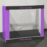 Economy Desk Desk Top U Shield 24" x 24"x 12" w/ 1 PET windo