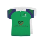 Golf Shirt Shape Rally Towel, 17x18, Sublimated