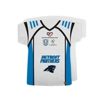 Football Jersey Shape Rally Towel 17x18, Sublimated