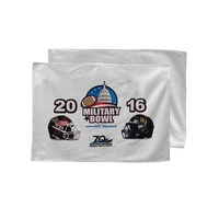 12" x 18" Bowl Game Rally Towel with sublimation printing or... from ASI...
