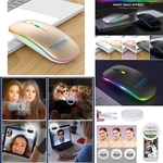 iBank® LED Wireless Mouse + Ring Light