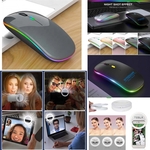 iBank® LED Wireless Mouse + Ring Light