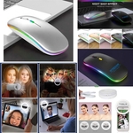 iBank® LED Wireless Mouse + Ring Light