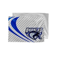 12" x 18" microfiber rally towel with full-bleed, sublimation decoration......