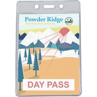 Vinyl pouch measuring 3-1/4" W x 4-3/4" H with two... from ASI 54100 Fields...