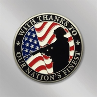 Die struck brass coins with a variety of options and upgrades.... from ASI...