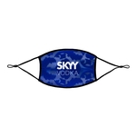 4 Ply Sublimated Polyester Adjustable Face Mask