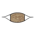 2 Ply Sublimated Polyester Adjustable Face Mask with Pocket