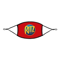 2 Ply Sublimated Polyester Adjustable Face Mask