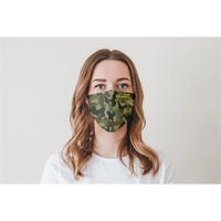 Two-ply recycled RPET face mask with sublimated imprint.... from ASI 30250...