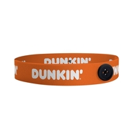 1" Mask Buddy elastic headband facemask accessory with dye sublimated...