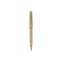 5.375" laser engraved wood pen with gold trim.... from ASI 92531 Unique...