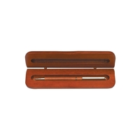 2.125" x 6.75" laser engraved rosewood pen case.... from ASI 92531 Unique...