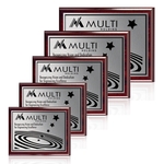 Carson - Rosewood/Satin Silver