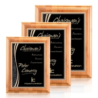 Bamboo/Finch Plaque - Black