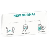 Economy plastic sign, 25 - 50 square inches.... from ASI 61966 HPG / Beacon...