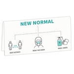 Economy Plastic Signs: 25-50 sq. in.