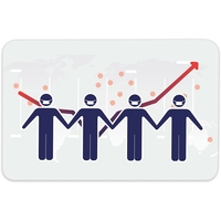 Economy plastic sign, 75 - 100 square inches.... from ASI 61966 HPG / Beacon...