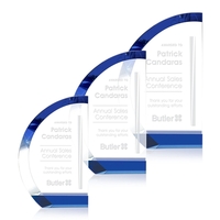 Fabulous Optical Crystal Award features a Blue Optical... from ASI 84592 St...