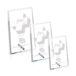 Windsor Rectangle Vertical Award - Chrome