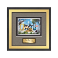 VividPrint award framed in our exquisite Jasper molding with your choice......