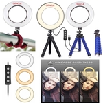 Kidder iBank® 6" Ring Light with Tripod Stand