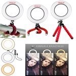 Kidder iBank® 6" Ring Light with Tripod Stand