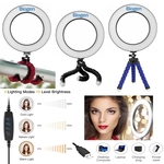 8" Ring Light with Tripod Stand