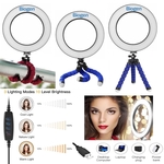 Kidder iBank® 8" Ring Light with Tripod Stand