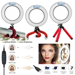 8" Ring Light with Tripod Stand