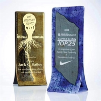 Double fusion art award, 6" x 13 1/2".... from ASI 84592 St Regis Group / R S...