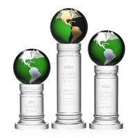 Colverstone Globe Award - Green/Gold