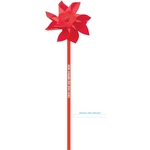 Pinwheel, 4" RED (ASSEMBLY INCLUDED)