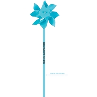 Pinwheel toy, 4" Light Blue includes assembly... from ASI 57713 Glow...