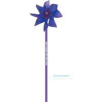 Pinwheel,4" Purple (INCLUDES ASSEMBLY)