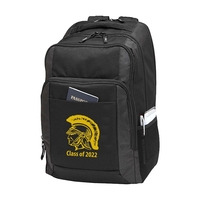 12" x 18.5" x 6" polyester/dobby laptop backpack with padded compartment,......