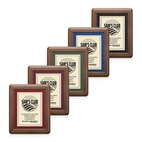 The genuine walnut frame of the Fittleton wood frame is classically... from...