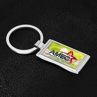 Geo D Economy Metal Keyholder with PhotoImage ® Full Color