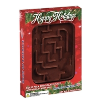 Interactive chocolate maze with candy ball and fold-open packaging.... from...