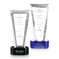 Optical crystal award on a complimenting black base.... from ASI 84592 St...