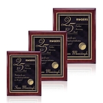 Oakleigh/Contempo Plaque - Rosewood/Black