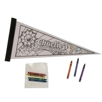 Color me felt 8" x 18" pennant... from ASI 77280 Pepco Poms / Pepco Poms